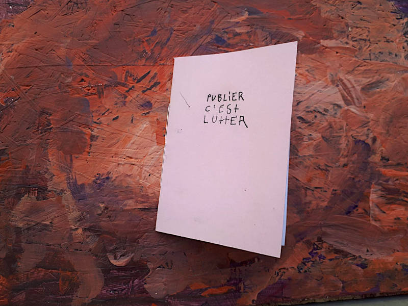 pink cover with handdrawn title